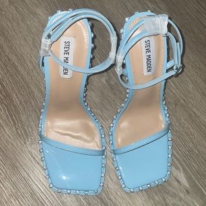 Light Blue Steve Madden Strappy Sandal